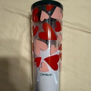 Starbucks Clear and Black Tumbler